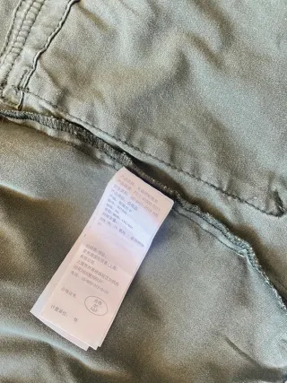 Chaqueta Hollister Verde Talla XS