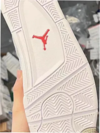 Nike Air Jordan 4 Retro 'White Oreo' Talla 41