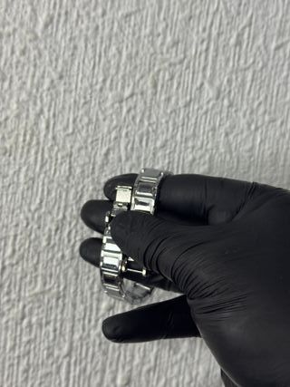 Reloj Elegante Mujer Rosa/Plata