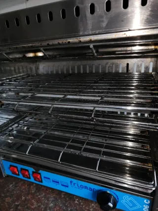 Tostadora profesional 2 niveles 3000 watios