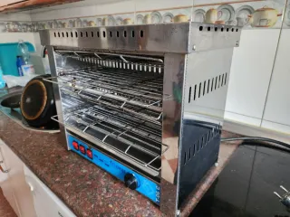 Tostadora profesional 2 niveles 3000 watios