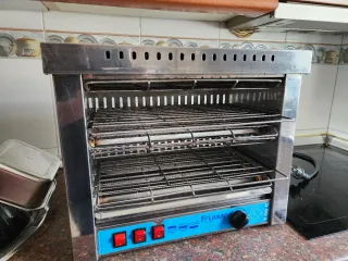 Tostadora profesional 2 niveles 3000 watios