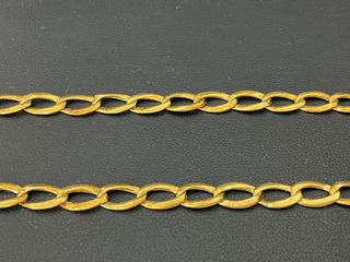 cadena oro 18k 27cm