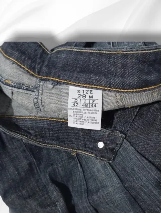 Falda vaquera azul Colombiana