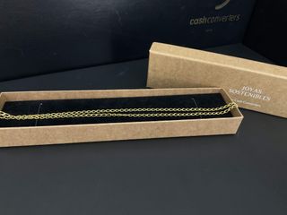 cadena oro 18k 32cm
