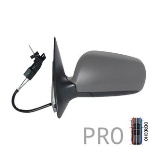 Espejo Completo Mecánico Convexo Imprimado Pequeño - Derecho - Skoda SKODA Fabia (1998-2007)