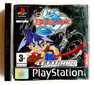 Beyblade Let It Rip PS1 PAL Completo