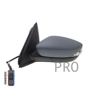 Espejo Completo Eléctrico Convexo Térmico Imprimado Intermitente 6 Pines - Izquierdo - Skoda SKODA Fabia (2015 en adelante)