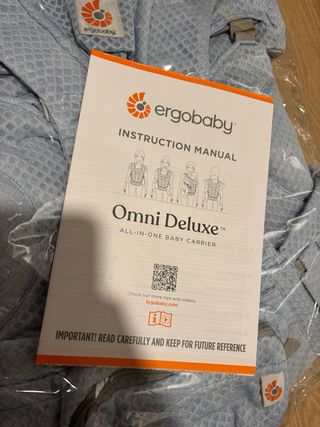 Portabebés Ergobaby Deluxe NUEVO