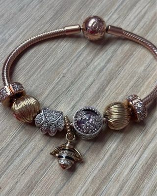 Pulsera Pandora Original con 7 Charms