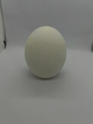 Huevo dinosaurio bebé impresión 3D