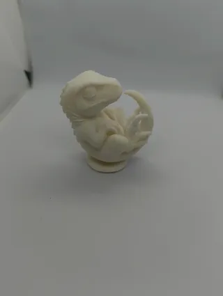 Huevo dinosaurio bebé impresión 3D