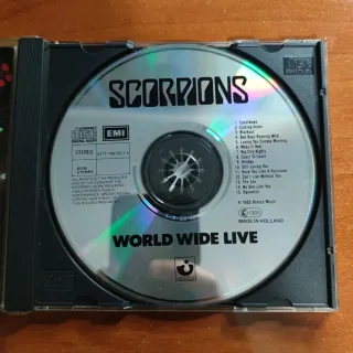 Scorpions World Wide Live CD 1985