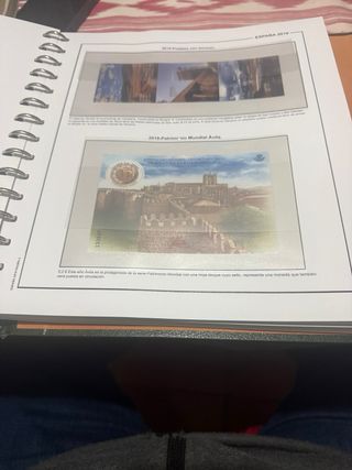 Hojas Filatélicas 2018 al 2020