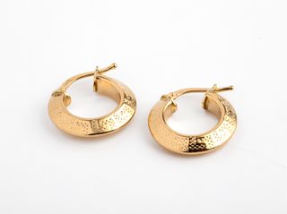 argollas oro 18k