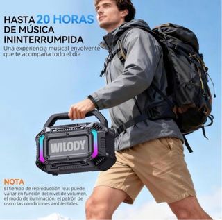 3 en 1 Altavoz Bluetooth+Carga+Luz 100W SIN ABRIR