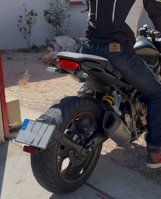 Suporte Matricula Top Block Honda CB650R