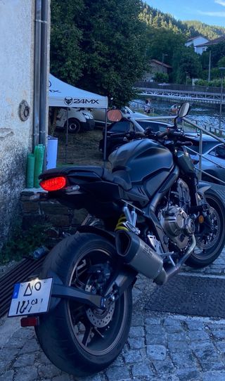 Suporte Matricula Top Block Honda CB650R