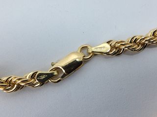 cadena oro 18k 30cm