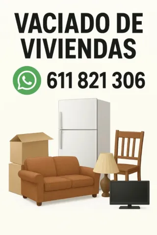 Vaciados de pisos viviendas trasteros
