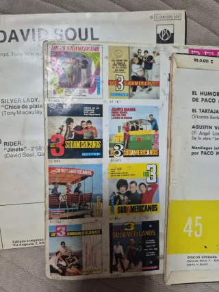 Lote 3 Vinilos 45rpm El Humor de Paco Martínez Sor