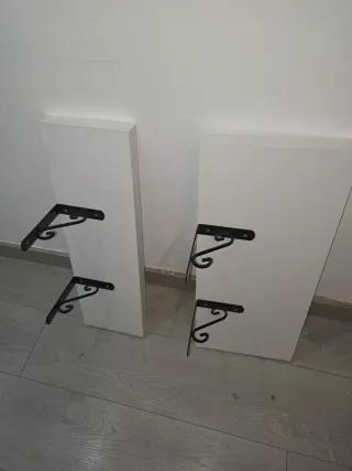 Pack 2 Estanterías Madera 60 cm de ancho