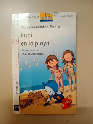 5 libros de pupi de barco de vapor