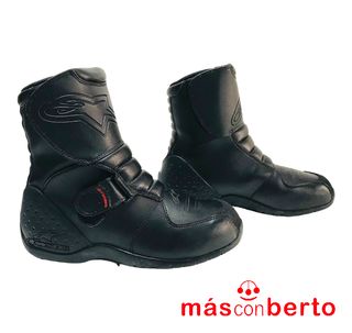 Botas motorista Alpiestars Ridge Waterprooof Negro T-40