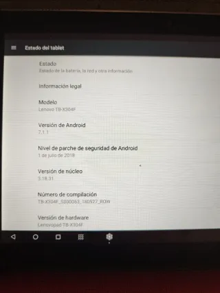 Tablet Lenovo TB-304F Rosa