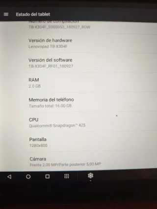 Tablet Lenovo TB-304F Rosa