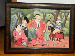 Lote 2 Cuadros Decorativos Botero Me