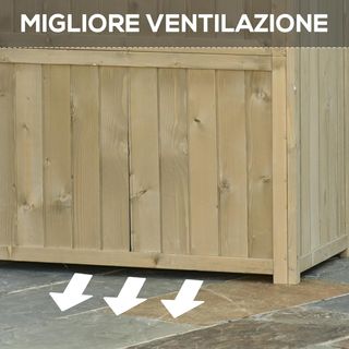 Caseta de Herramientas de Jardín de Madera de Abeto y Pino con 4 Compartimentos, Armario de Exterior para Herramientas de Jardín con Techo Impermeable, 87X46.5X160Cm, Gris