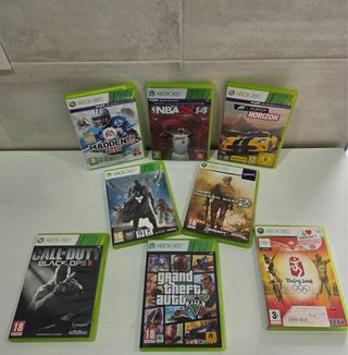 Pack 8 Juegos Xbox 360
