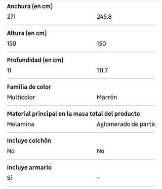 CAMA TREN GROE (NO INCLUYE COLCHONES)