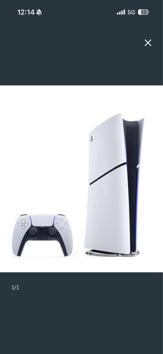 Consola PS5 con mando