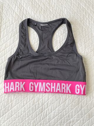 Top sportivo Gymshark grigio