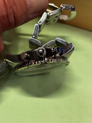 Reloj Berny Chrono Blanco y Plateado