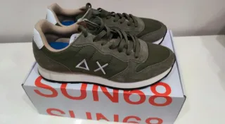 Scarpe Sun68 Uomo Verde Militare
