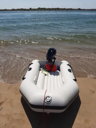 Neumática 240 suelo hinchable + Motor Mercury 3.5