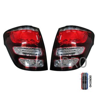 Piloto Trasero Sin Portalámparas Blanco Rojo Exterior - Derecho - Citroën CITROEN C3 (2013-2016)