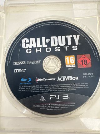 Videojuego PS3 Call Of Duty Ghosts
