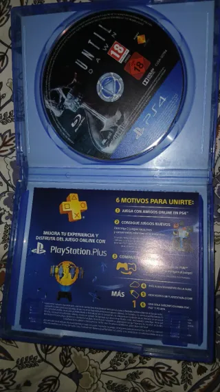 PS4 Until Dawn Juego Terror