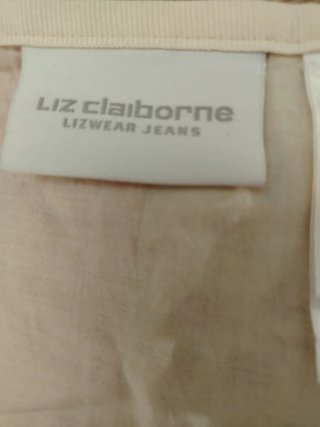 Falda Liz Claiborne patchwork estampada