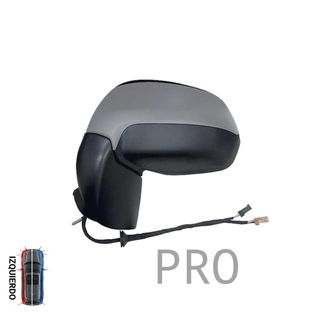 Espejo Completo Eléctrico Convexo Térmico Imprimado Abatible Luz Suelo 9 Pines - Izquierdo - Citroën CITROEN C3 Picasso (2009 en adelante)