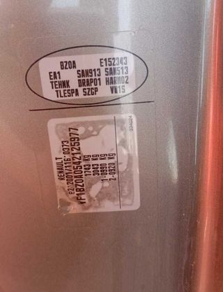 Renault 437791 61/2xj16 llanta megane berlina 5 p