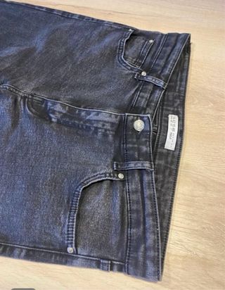 Pantalón vaquero elástico Primark negro