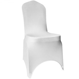 Cubiertas de Silla Plegables de Spandex Elástico, Cubierta Frontal Arqueada Universal Ajustada, Fundas Protectores Removibles y Lavables, para Bodas, Vacaciones, Banquetes, Fiestas, Celebraciones,...