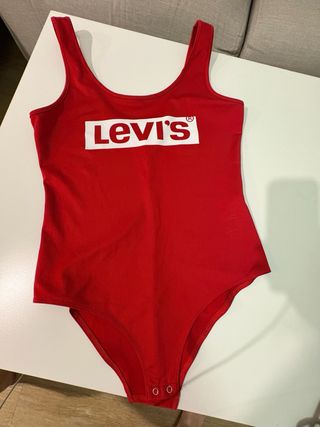 Body Levi's rosso nuovo taglia 36-38