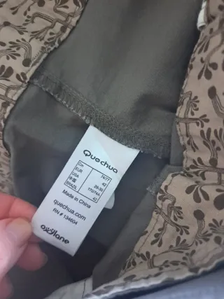 Gonna Quechua XL verde militare