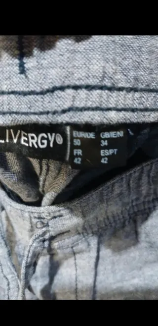 Confezione da 3 pantaloni in tela